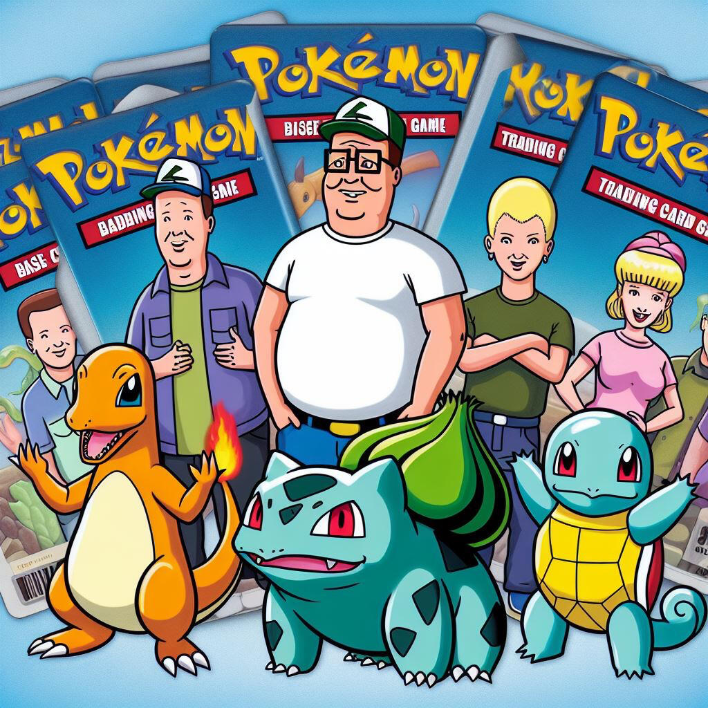 Hank Hill Pokemon Trading Card Boosters