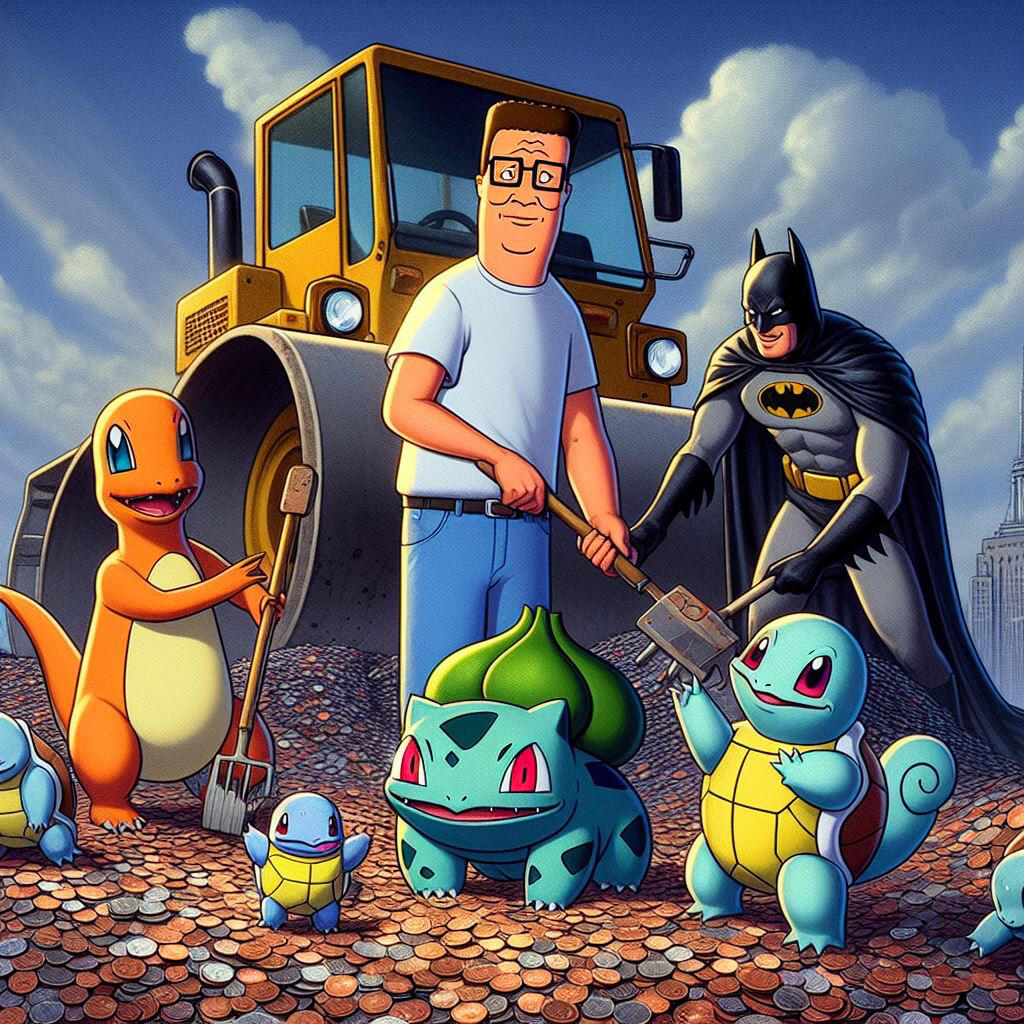 Hank Hill Pokemon Trading Card Boosters